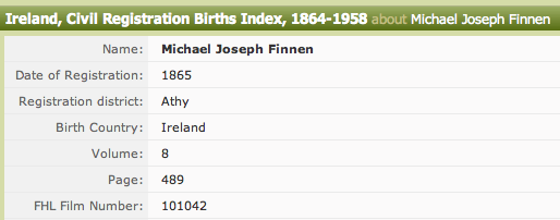 Michael Joseph Finnin